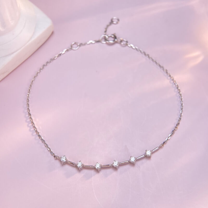 9K-Lab-Grown Diamond Bracelet