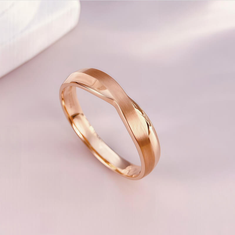 18K-Natural Diamond Couple Rings(Man)