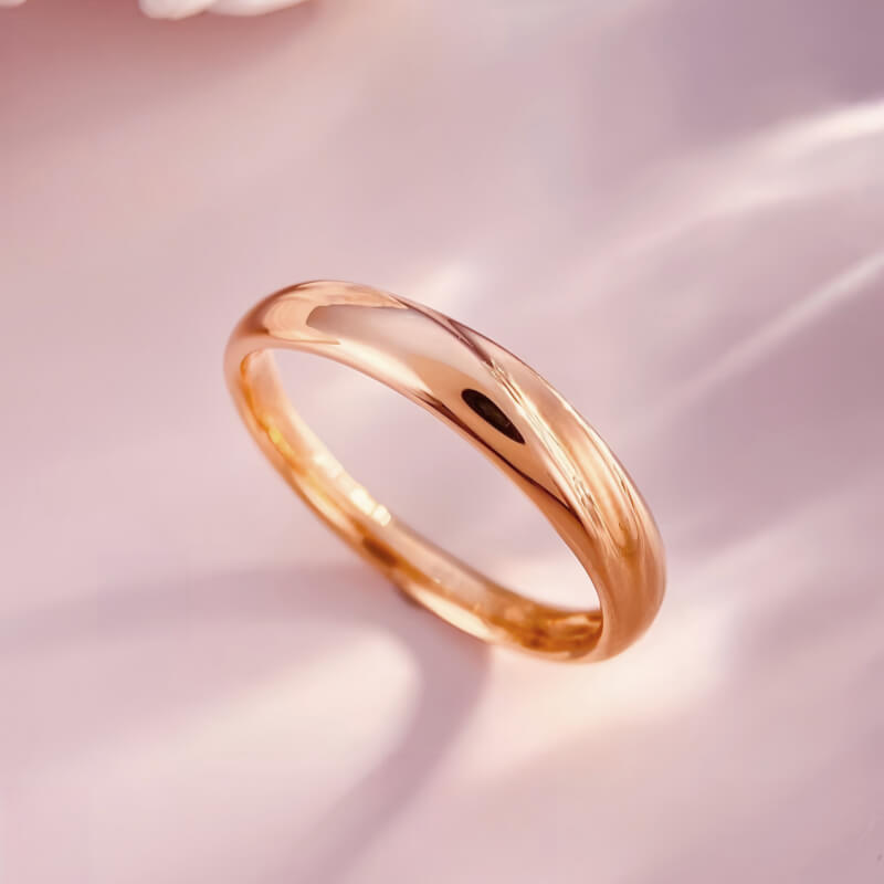 18K-Natural Diamond Couple Rings(Man)