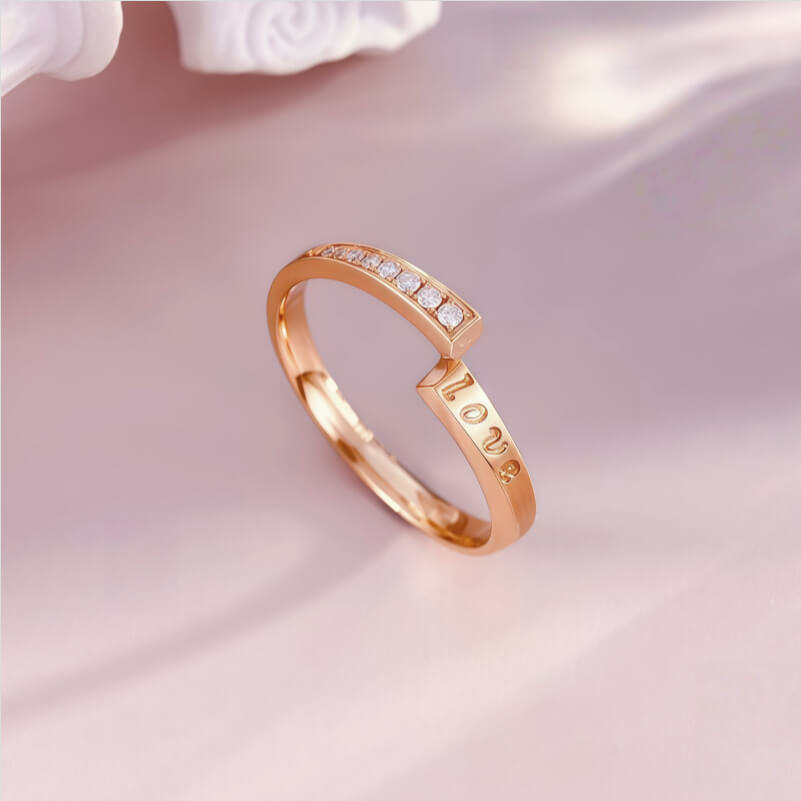 18K-Natural Diamond Couple Rings(Woman)