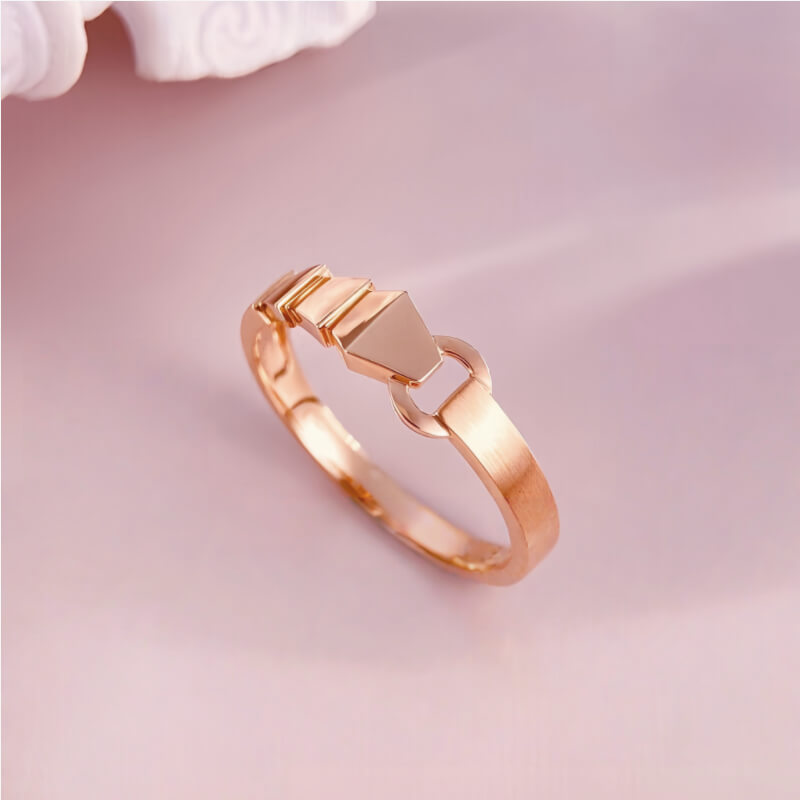 18K-Natural Diamond Couple Rings(Man)