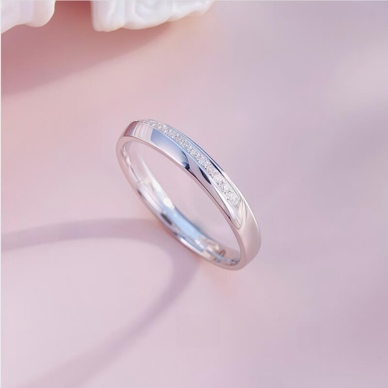 18K-Natural Diamond Couple Rings(Woman)