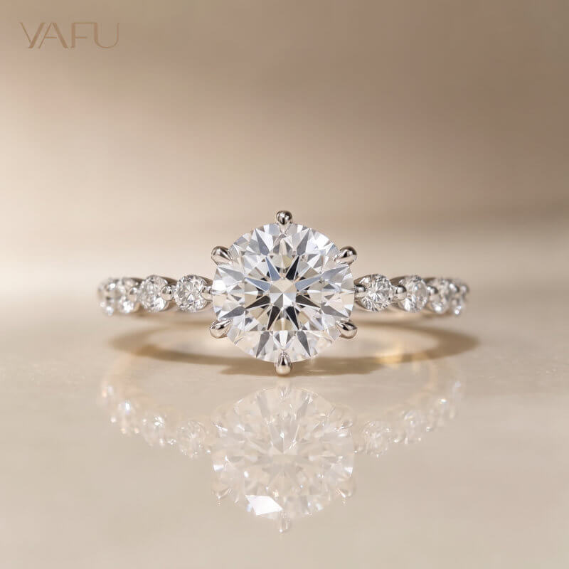 14K-Lab-Grown Diamond Ring