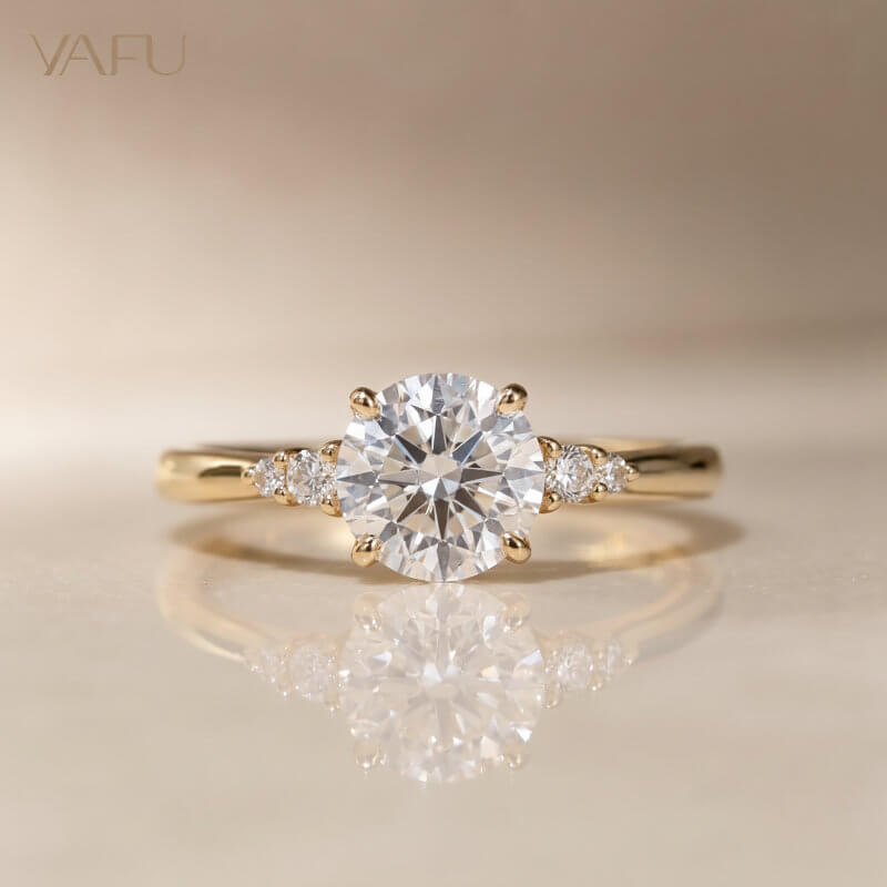 14K-Lab-Grown Diamond Ring
