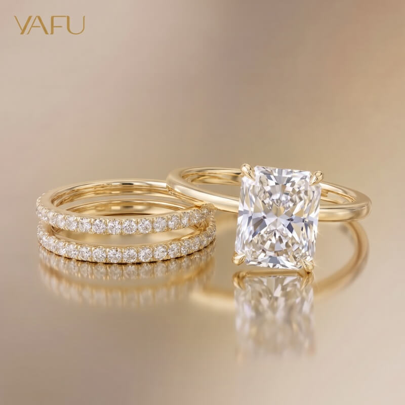 14K-Lab-Grown Diamond Ring