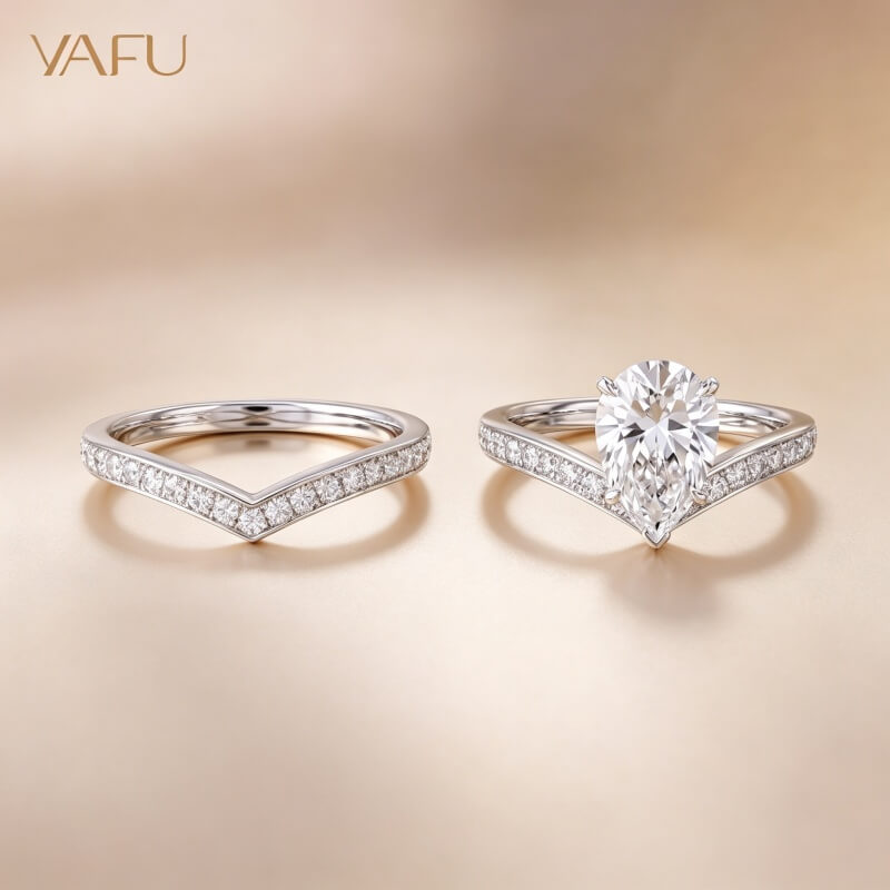 14K-Lab-Grown Diamond Ring