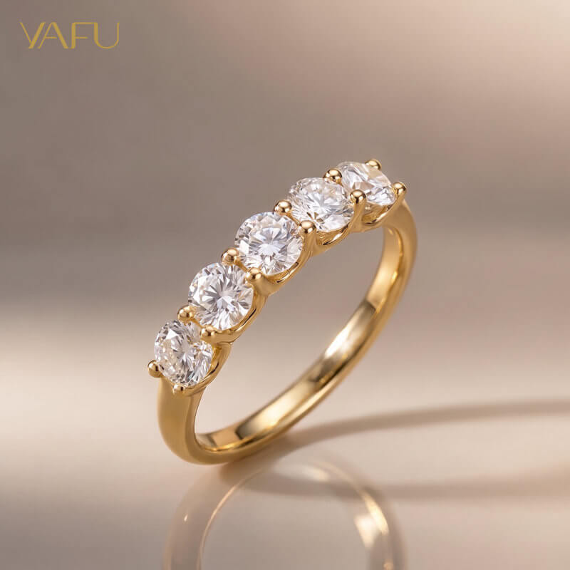 14K-Lab-Grown Diamond Ring
