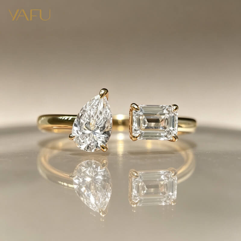 14K-Lab-Grown Diamond Ring