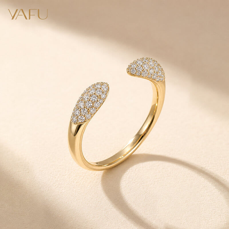 14K-Lab-Grown Diamond Ring