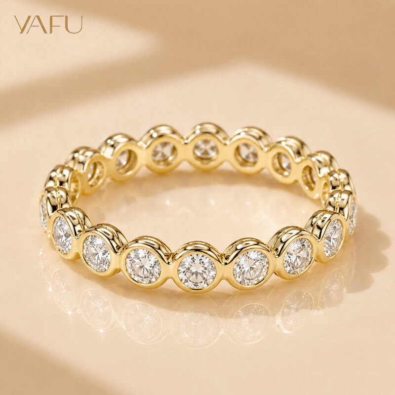 14K-Lab-Grown Diamond Ring