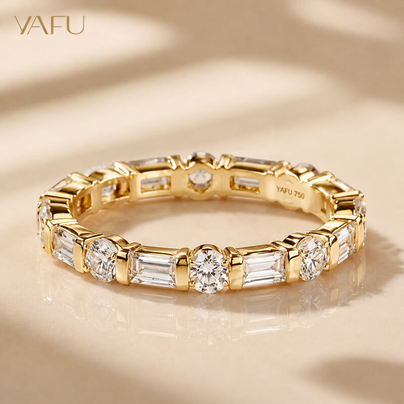 14K-Lab-Grown Diamond Ring